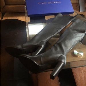 Stuart WEITZMAN Over The Knee Boots Black